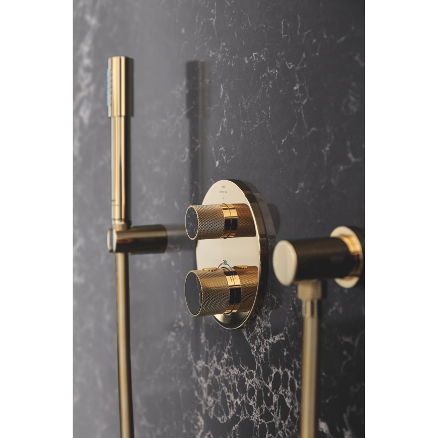 GROHE 27057GL0 - RAINSHOWER vägganslutningsvinkel, guld