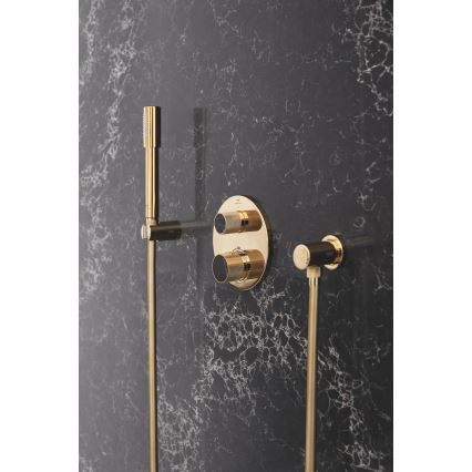 GROHE 27057GL0 - RAINSHOWER vägganslutningsvinkel, guld