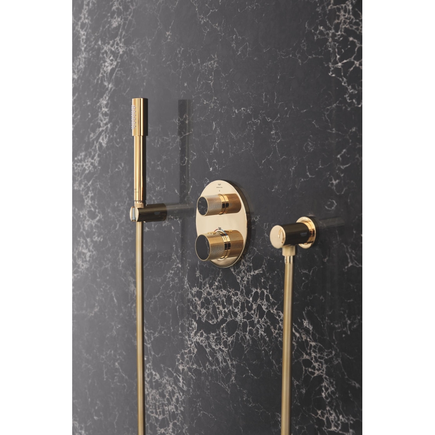 GROHE 27057GL0 - RAINSHOWER vägganslutningsvinkel, guld