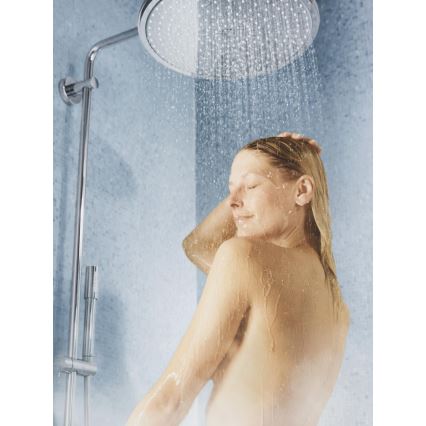 GROHE 27174001 - Duschsystem RAINSHOWER SYSTEM 400 450 mm blank krom