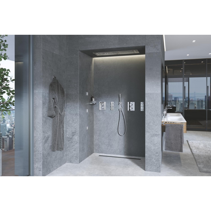 GROHE 27618000 - Termostatkåpa GROHTHERM F blank krom