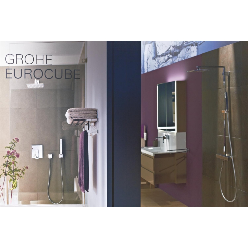 GROHE 27703000 - Duschset VITALIO START 100 1 stråle 1250 mm blank krom