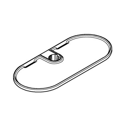 GROHE 27725001 - VITALIO UNIVERSAL hylla 222 x 100 mm vit