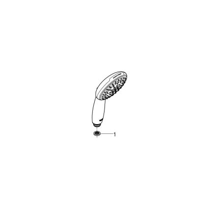 GROHE 2794610E - Handdusch VITALIO START 110 mm polerad krom