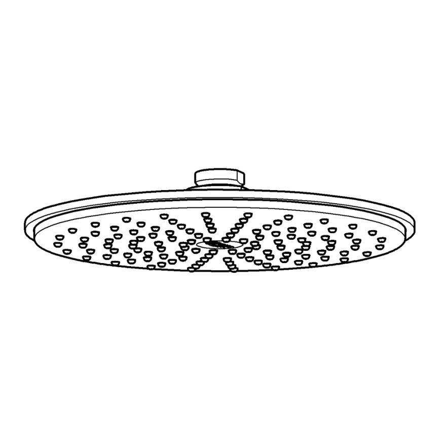 GROHE 28368000 - Takdusch RAINSHOWER COSMOPOLITAN O 210 mm, polerad krom
