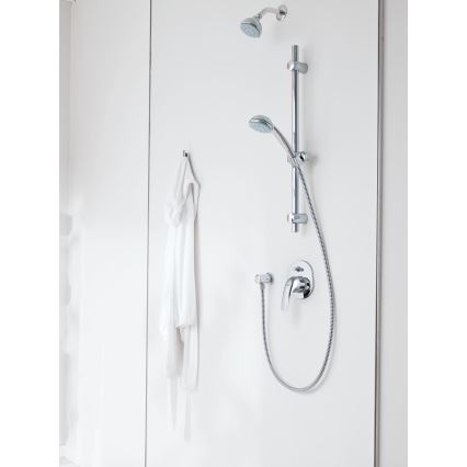 GROHE 29043000 - EUROCUBE badkarsblandare, polerad krom
