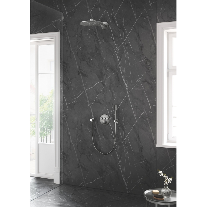 GROHE 29121AL0 - Termostatstyrd duschblandare för inbyggd installation GROHTHERM SMARTCONTROL grafit