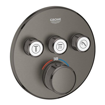 GROHE 29121AL0 - Termostatstyrd duschblandare för inbyggd installation GROHTHERM SMARTCONTROL grafit