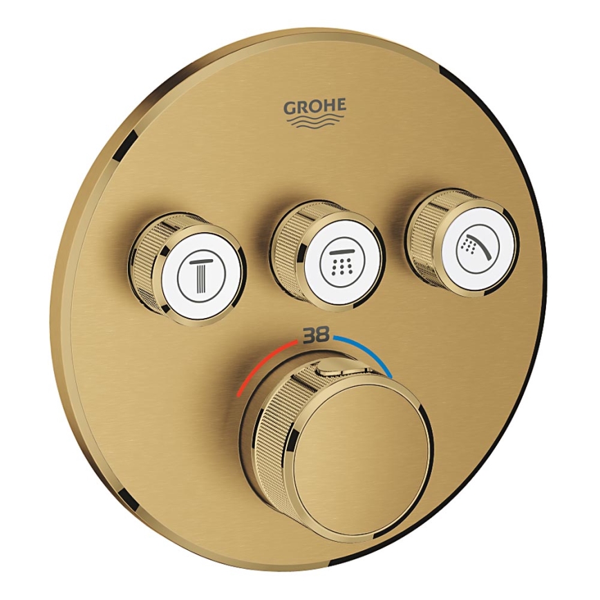 GROHE 29121GN0 - Termostatisk duschblandare för inbyggnad GROHTHERM SMARTCONTROL, guldutförande