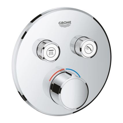 GROHE 29145000 - Täckplatta för infälld blandare SMARTCONTROL, blank krom