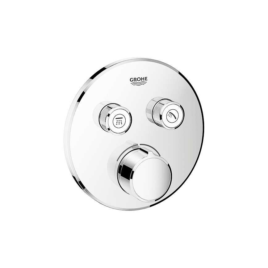 GROHE 29145000 - Täckplatta för infälld blandare SMARTCONTROL, blank krom