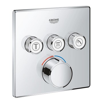 GROHE 29149000 - Täckplatta för inbyggnadsblandare SMARTCONTROL 158 × 158 mm, krom