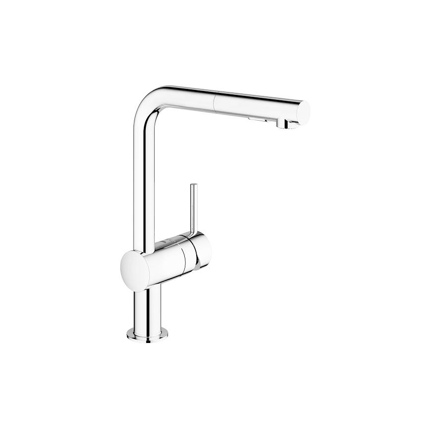GROHE 30274000 - Diskbänkblandare, L-utlopp, polerad krom