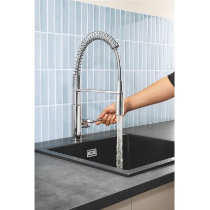 GROHE 30361000 - Köksblandare GET 455 mm, blank krom