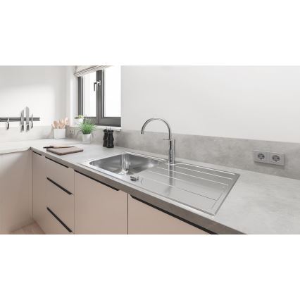 GROHE 30469000 - Köksblandare START med hög pip, blank krom