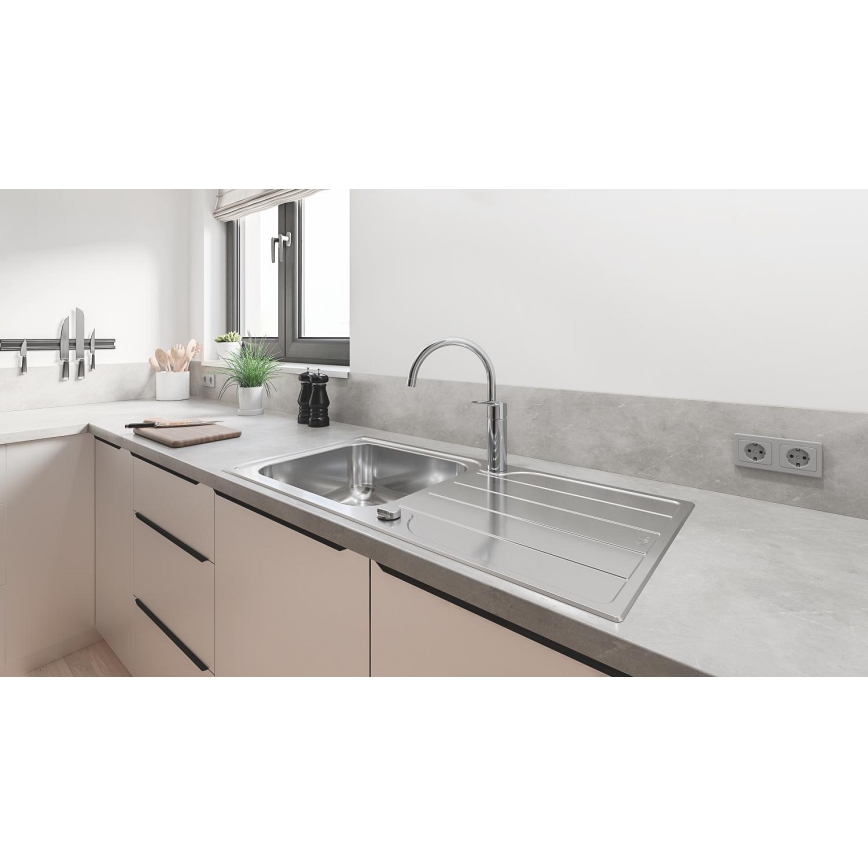 GROHE 30469000 - Köksblandare START med hög pip, blank krom