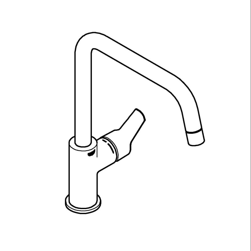 GROHE 30470000 - Köksblandare START polerad krom