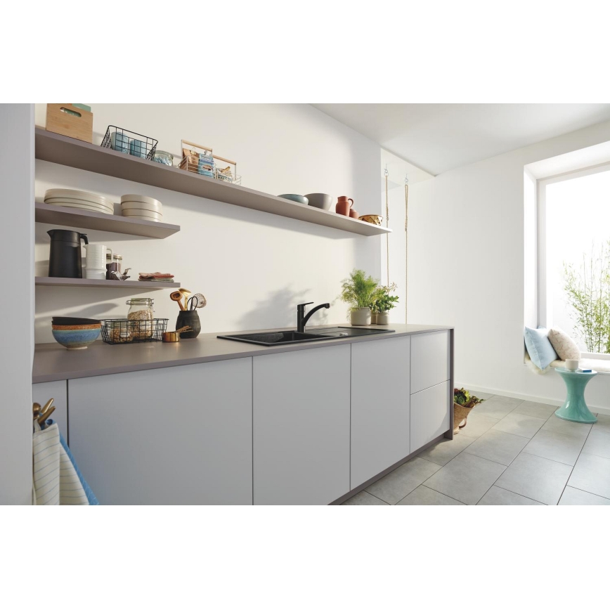 GROHE 305302432 - Köksblandare START 184 mm svart