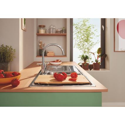 GROHE 30550000 - Köksblandare START EDGE 357 mm polerad krom