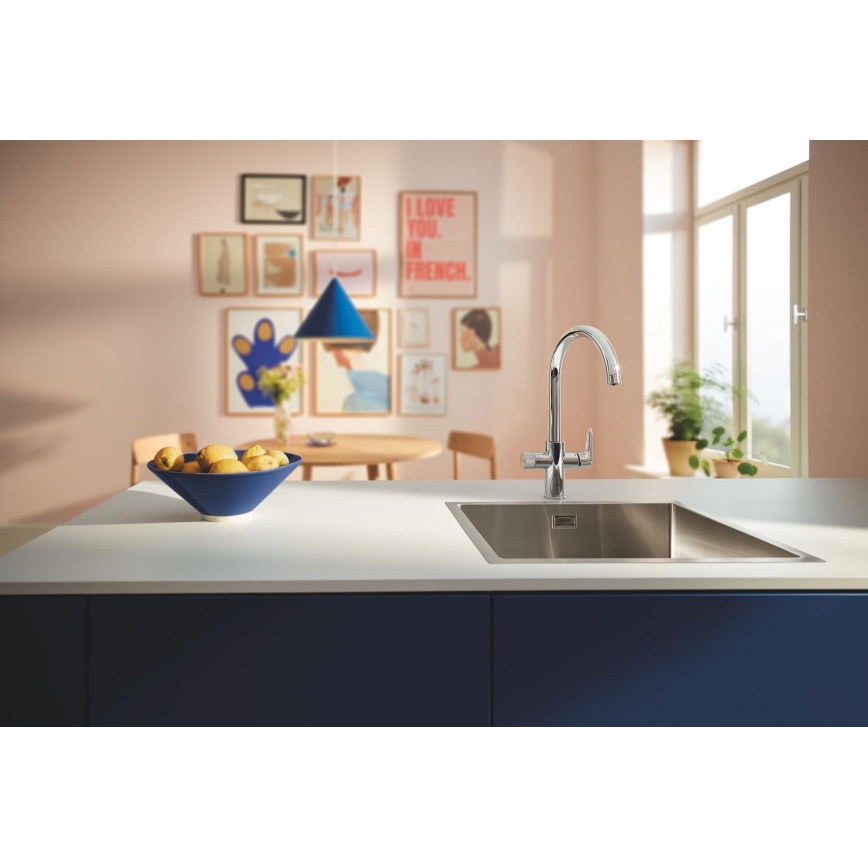 GROHE 30592000 - Köksblandare BLUE PURE StartCurve 411 mm polerad krom