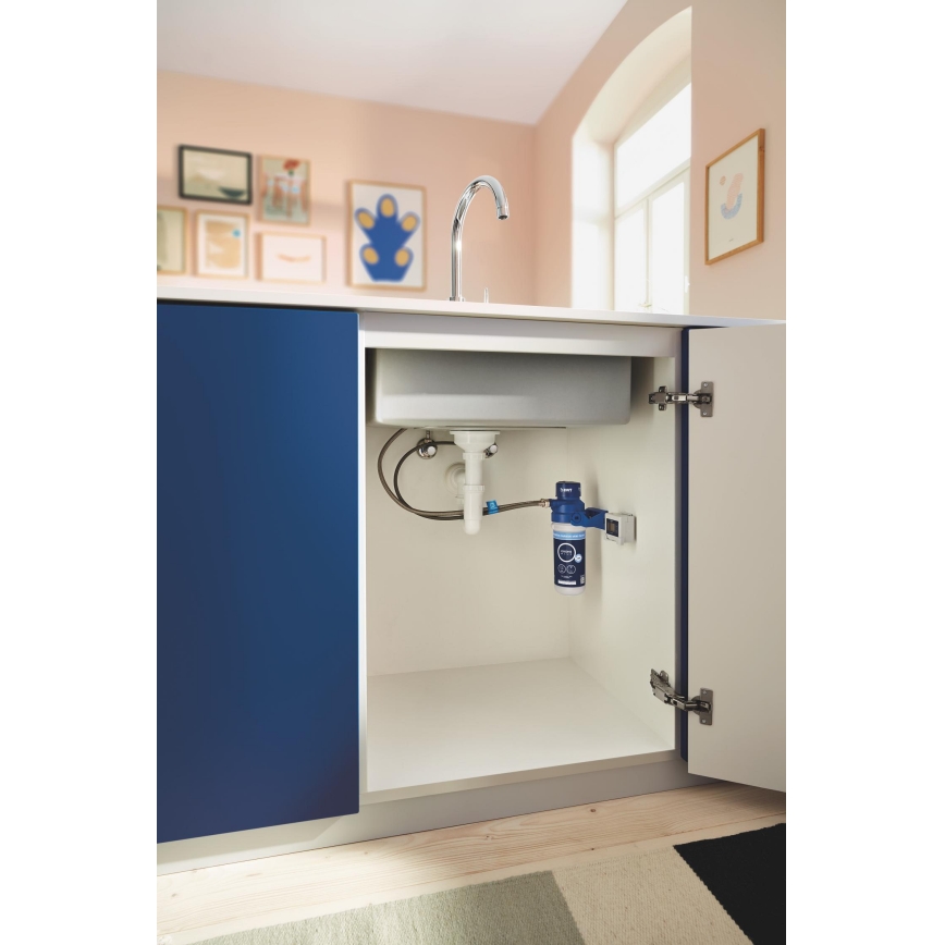 GROHE 30593000 - Köksblandare BLUE PURE med C-pip, polerad krom