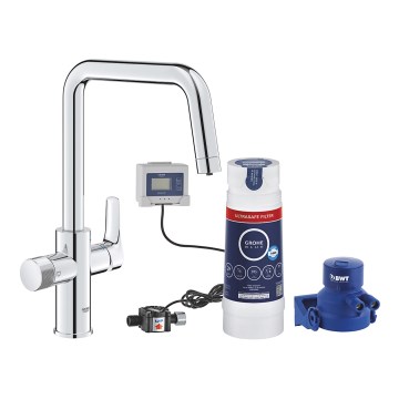 GROHE 30594000 - Köksblandare BLUE PURE Start med filtreringsfunktion Ultrasafe, krom