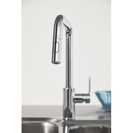 GROHE 30631000 - Köksblandare QUICKFIX START 362 mm blank krom