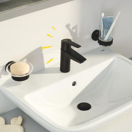 GROHE 311372432 - Tvättställsblandare QUICKFIX START 165 mm svart