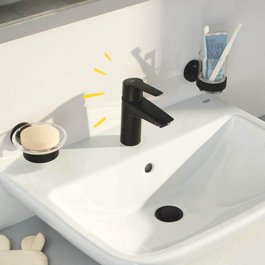 GROHE 311372432 - Tvättställsblandare QUICKFIX START 165 mm svart