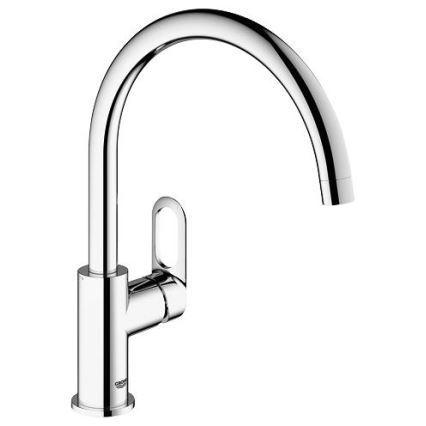 GROHE 31368000 - Diskbänksblandare BAULOOP 332 mm blank krom