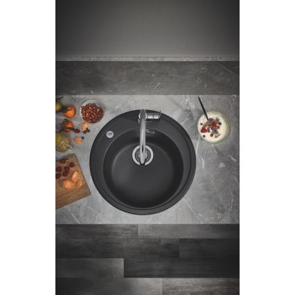 GROHE 31368000 - Diskbänksblandare BAULOOP 332 mm blank krom