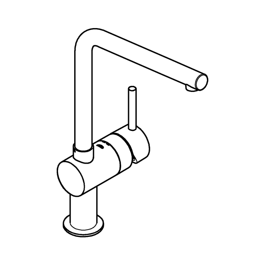 GROHE 31375000 - Köksblandare A 360 mm polerad krom