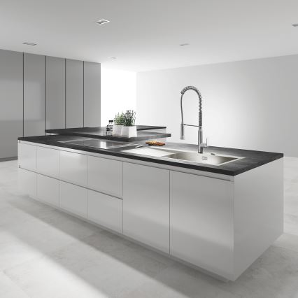 GROHE 31379000 - Köksblandare K7 G12” i blank krom