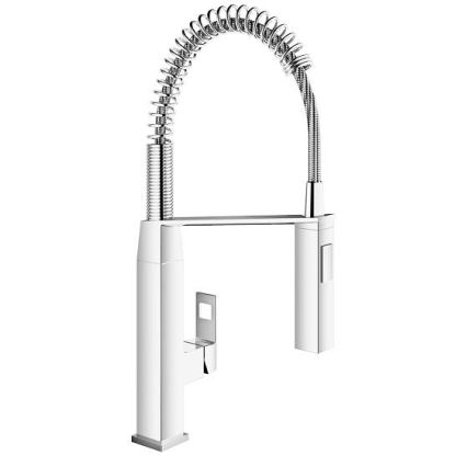 GROHE 31395000 - Diskbänksblandare EUROCUBE 547 mm, polerad krom