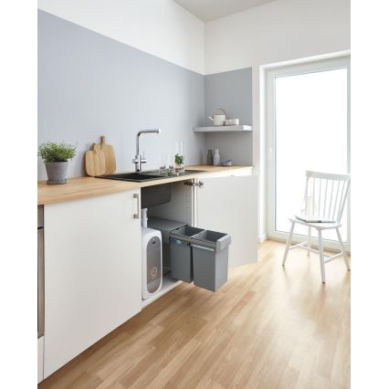 GROHE 31454001 - Köksblandare BLUE HOME, L‑pip, blank krom