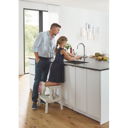 GROHE 31455001 - Köksblandare BLUE HOME polerad krom