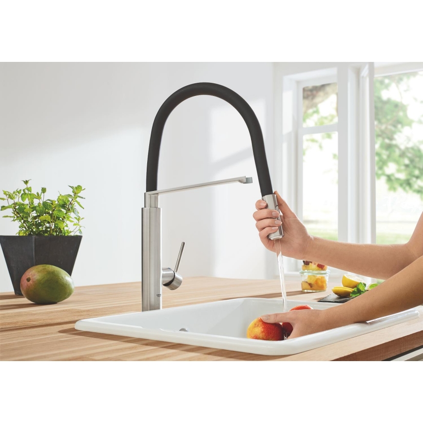 GROHE 31491DC0 - Köksblandare CONCETTO DN 15 i rostfritt stål