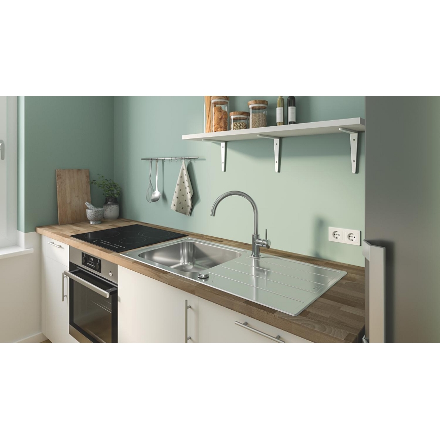 GROHE 31553001 - Köksblandare START CLASSIC i blank krom