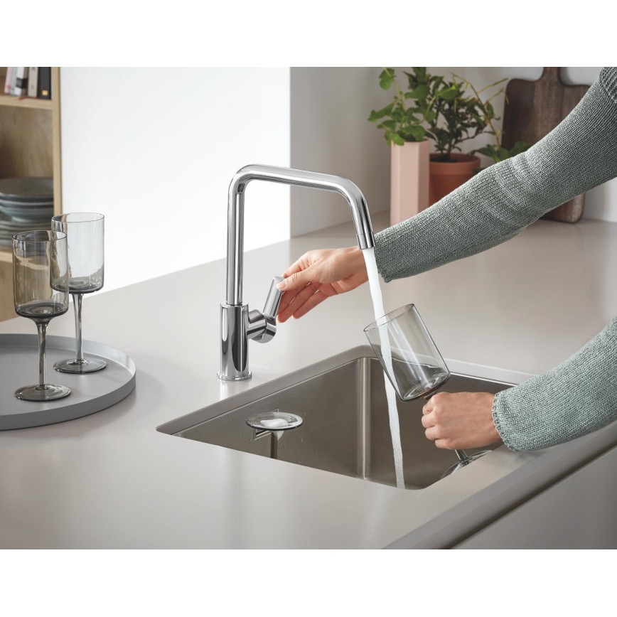 GROHE 31574SD1 - Köksdiskho K700U 550 x 450 mm rostfritt stål