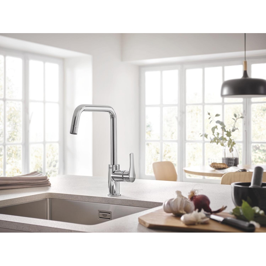 GROHE 31574SD1 - Köksdiskho K700U 550 x 450 mm rostfritt stål