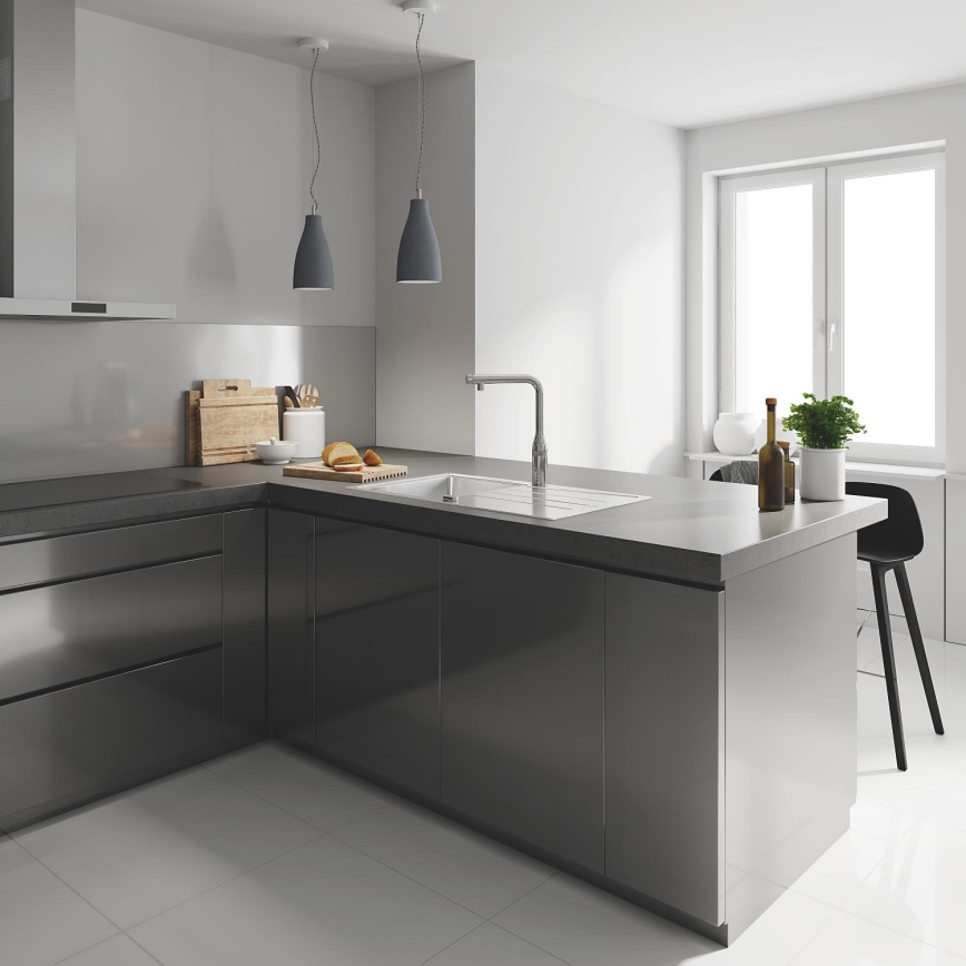 GROHE 31615000 - Köksblandare ESSENCE SMARTCONTROL 366 mm, blank krom