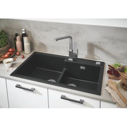 GROHE 31649AP0 - Kompositdiskho K500 860 × 500 mm svart
