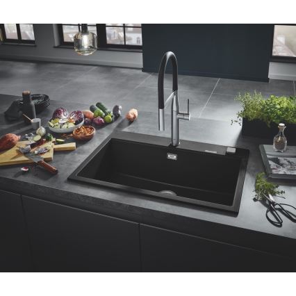 GROHE 31652AP0 - Kompositdiskho K700 780 × 510 mm svart