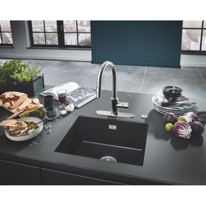 GROHE 31654AP0 - Kompositdiskho K700U 533 × 457 mm svart