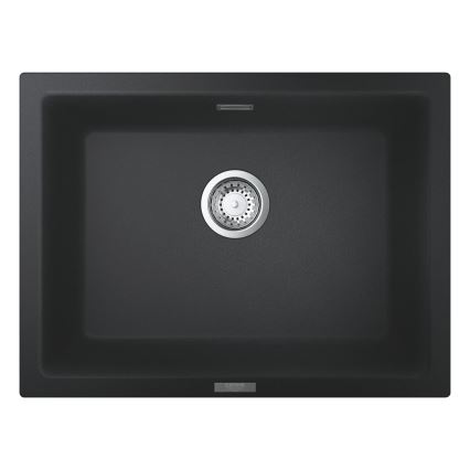 GROHE 31655AP0 - Diskho K700U 610 × 460 mm svart sten/svart