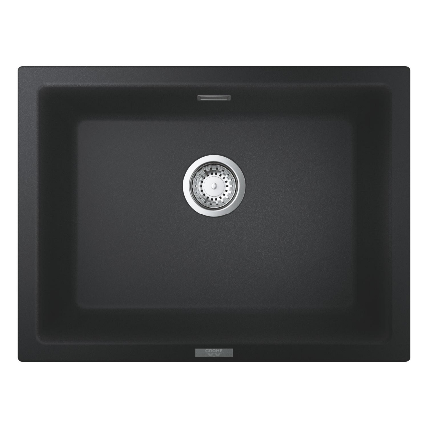 GROHE 31655AP0 - Diskho K700U 610 × 460 mm svart sten/svart