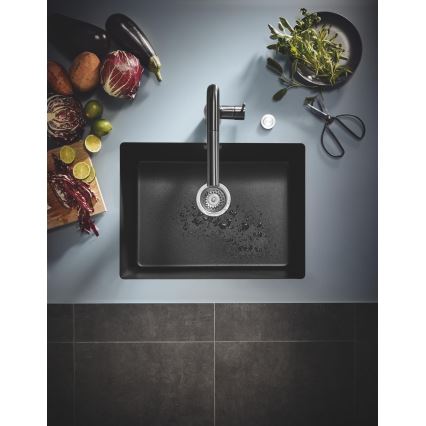 GROHE 31655AP0 - Kompositdiskho K700U 610 × 460 mm svart