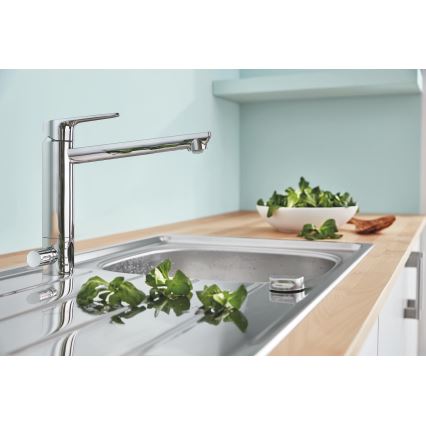 GROHE 31696000 - Köksblandare BAUEDGE, blank krom