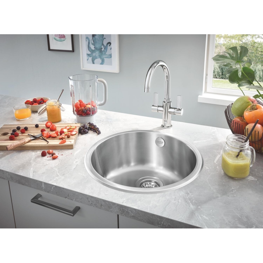 GROHE 31720SD0 - Diskho K200 440 x 440 x 180 rostfritt stål