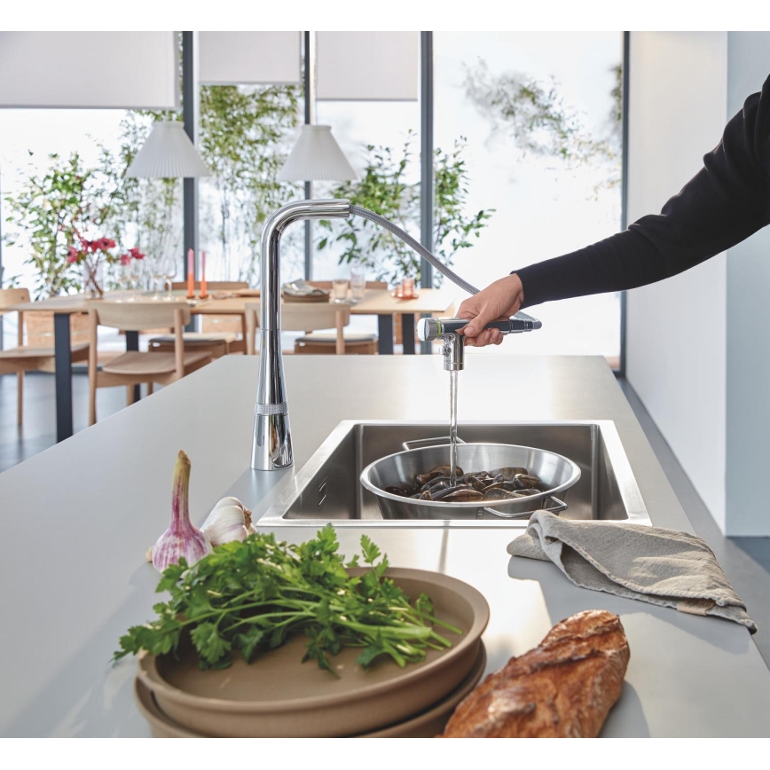 GROHE 31726SD0 - Diskho K700 550 × 450 mm rostfritt stål